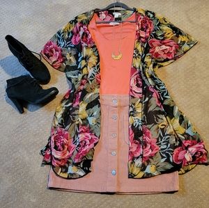 ☆ FREE - Michael Stars coral tank 100% cotton OS